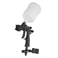 Краскораспылитель Walcom Genesi Carbonio Light HTE Clear (1.3) с манометром